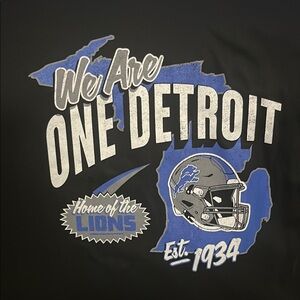 47 Brand NFL Detroit Lions XL Shirt